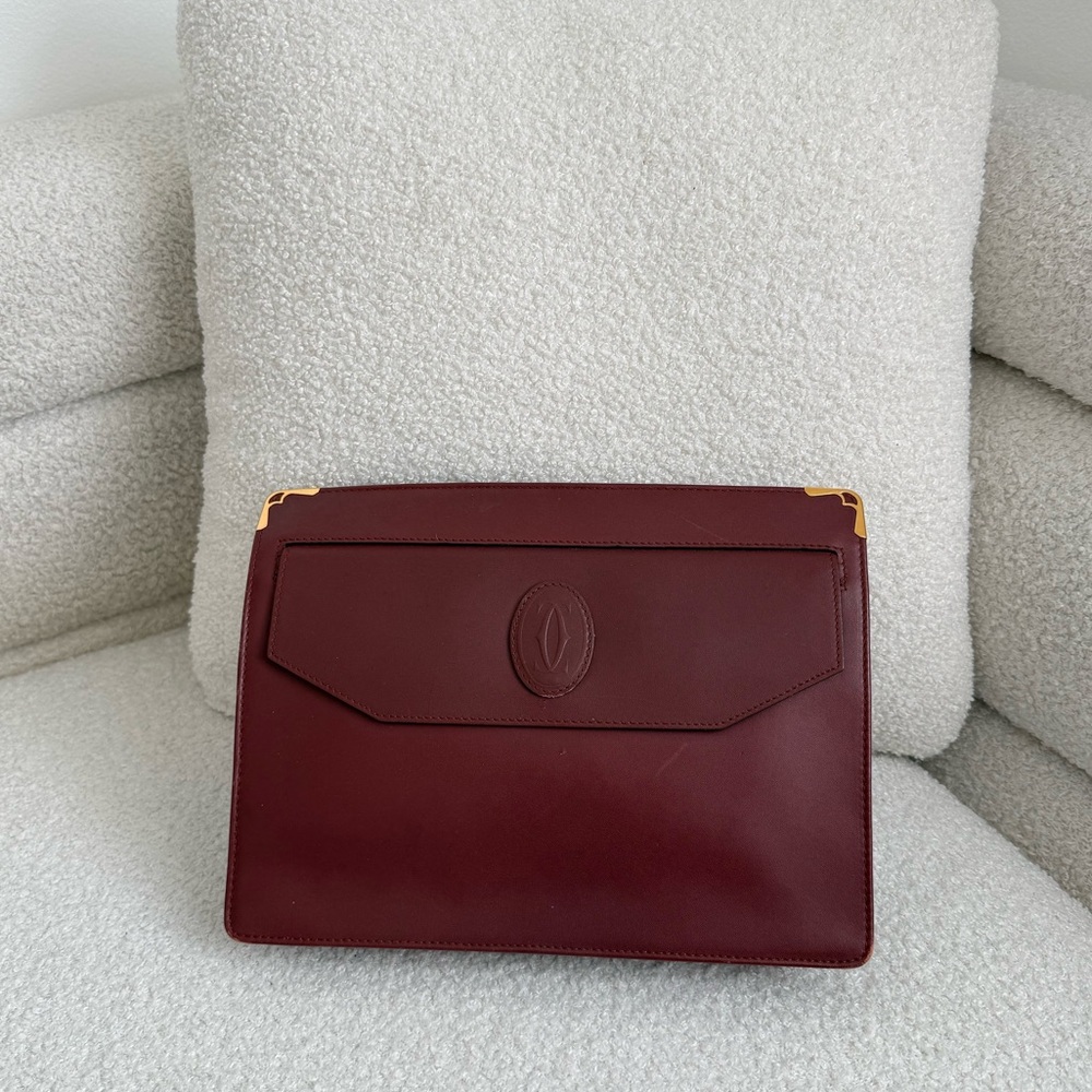 Authentic Cartier Clutch
